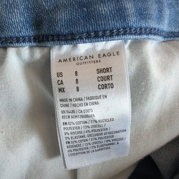 American Eagle AE Forever Soft Curvy High-Rise Jegging Size 8 Short Crossover - Picture 7 of 10